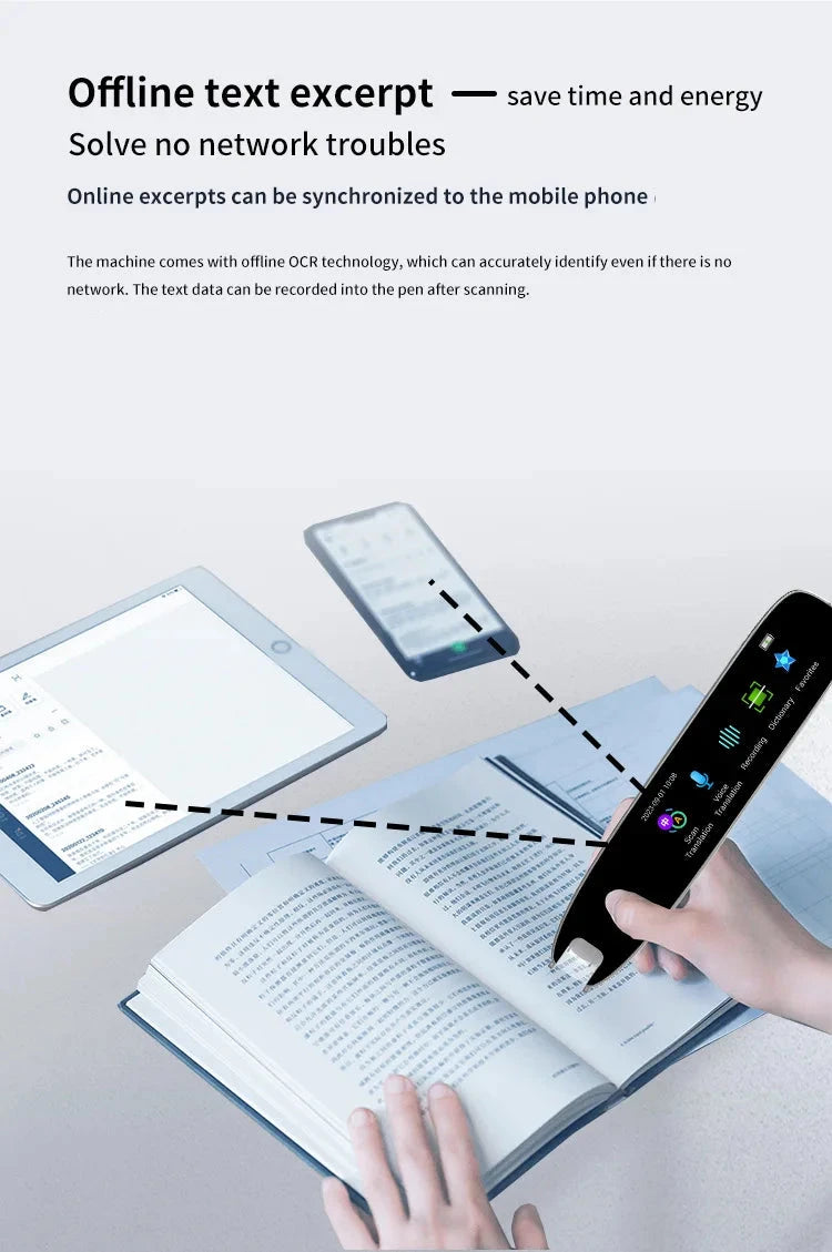 Voice and Text Translation Pen